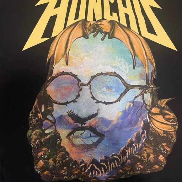 Huncho Quavo The Migos Hip Hop 2019 Solo Album Black T Shirt Adult Size XL - Picture 2 of 4